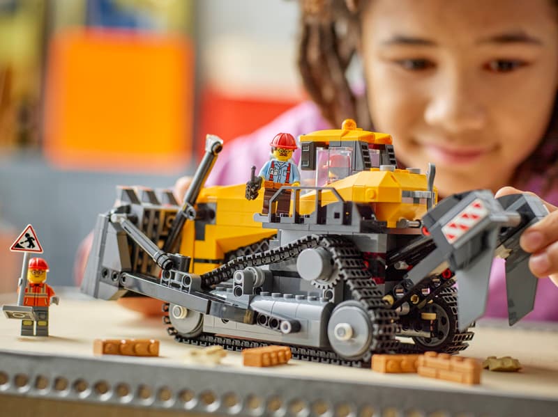 LEGO City 60466 Žlutý buldozer 2